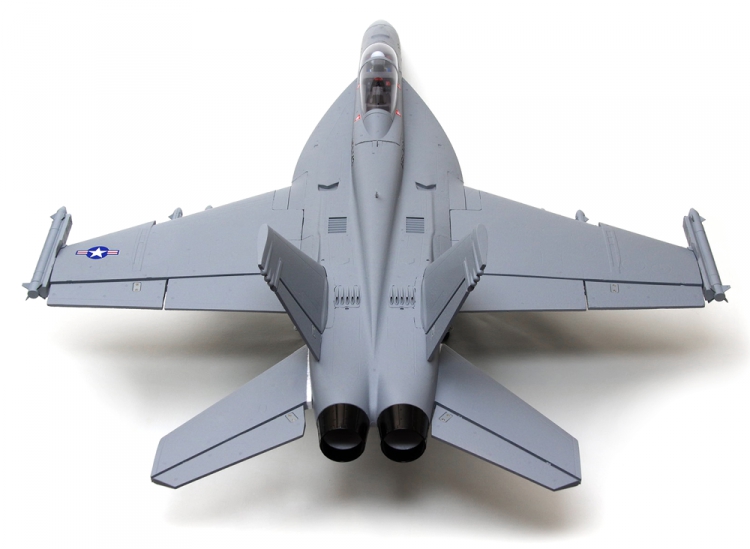 FMS 100P F/A-18F Grå 70mm Fläkt PNP - 13