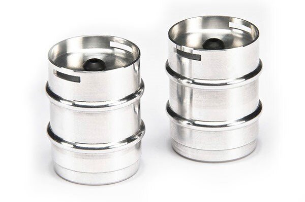 CARSON 500907098 Steel keg made in aluminium 1:14 scale