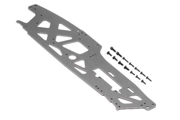 HPI HP108942 Tvp Chassis (Left/Gray/3Mm)