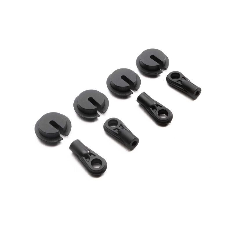 Axial SCX6: Shock End & Spring Cup (4)
