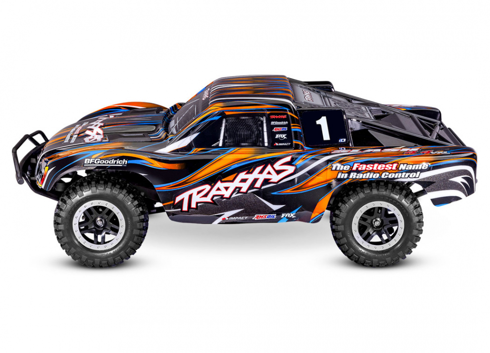 Traxxas Slash 4x4 VXL Clipless RTR TQi TSM EHD Orange - 9