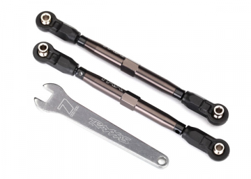 Toe Links Front Complete Alu Grey with Wrench (2) UDR