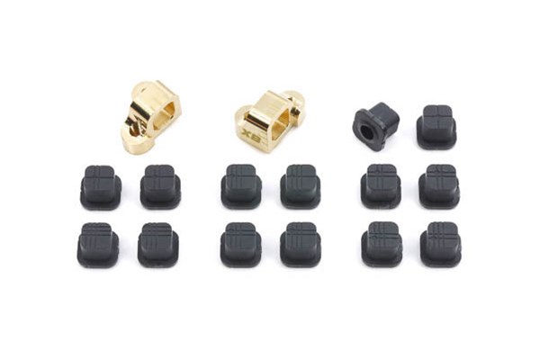 TAMIYA 54938 Brass Adjustable Separate Suspension Mounts (XB)