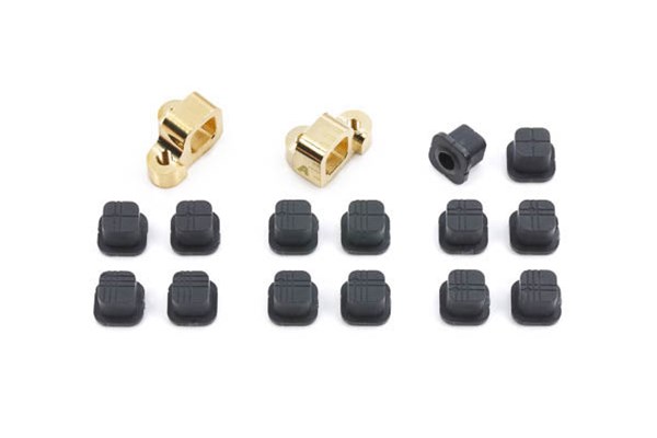 TAMIYA 54939 Brass Adjustable Separate Suspension Mounts (A)