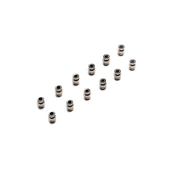 Axial SCX6: 9 x 12 x 4mm Steel Pivot Balls (12)
