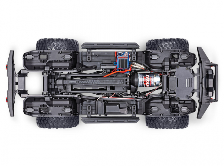 Traxxas TRX-4 Sport Scale Crawler Truck 1/10 RTR Clipless Blå - 3