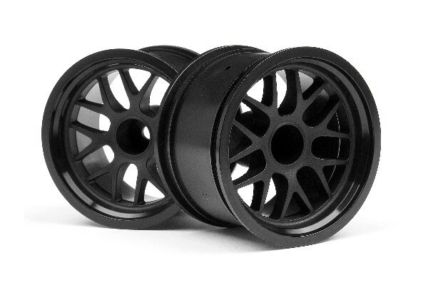 HPI HP109155 Bbs Spoke Wheel 48X34Mm Black (14Mm Offset/2Pcs)
