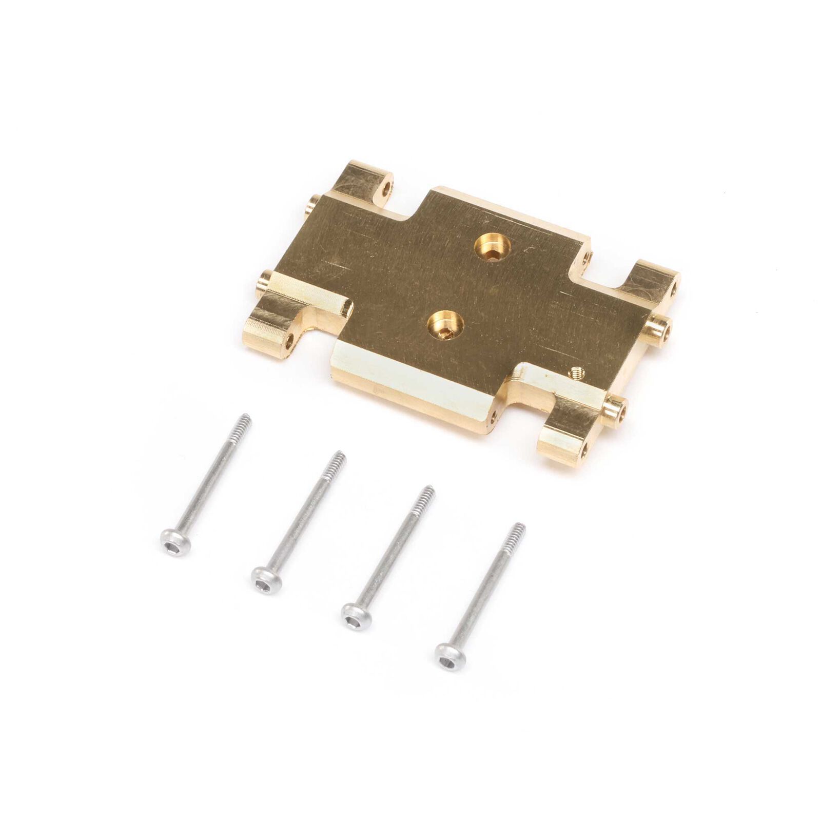 Axial AX24 Chassis Skid Plate, Brass 19.5g