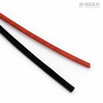 Dynomax B9200 D-Max B9200 Krympslang Röd & Svart D1.5mm x 1m