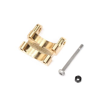 Axial Rear Upper Link Mount, Brass 1.5g SCX24