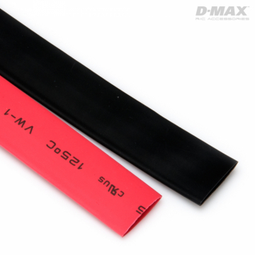 Heat Shrink Tube Red & Black D9mm x 1m