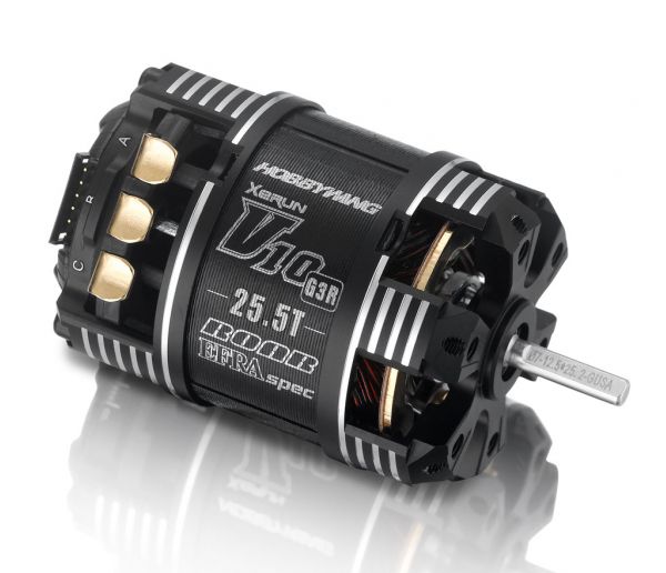 Hobbywing 30401133 Motor XeRun V10 25.5T G3R Stock/Crawler