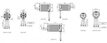 Motor EzRun 5687 1100kV Sensorless