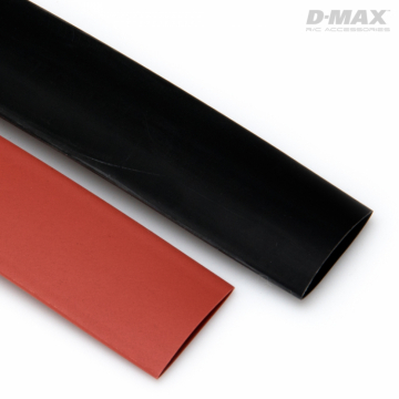 Dynomax B9211 D-Max B9211 Krympslang Röd & Svart D13mm x 1m