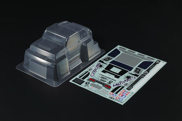 TAMIYA 54946 1:24 Scale R/C MudMad Clear Body Parts Set