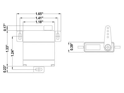 Hitec HS-5125MG 3.5kg 0.13s - 2