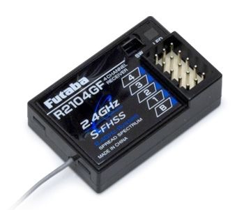 FUTABA R2104GF Receiver 4-CH 3PR,2PL,3PL,4PL S-FHSS 2.4G FUTABA R2104GF Receiver 4-CH 3PR,2PL,3PL,4PL S-FHSS 2.4G