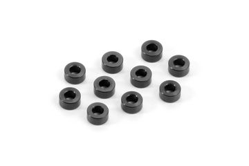 XRAY 47303125-K Shims set alum 3x6x3.0mm Svarta (10)