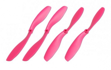 Gaui 210804 Propeller sats 8 Flo-Pink 4st