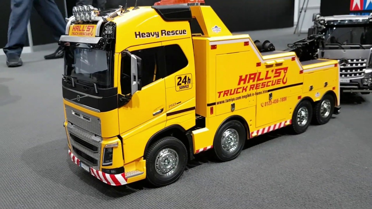 Tamiya 1/14 Volvo FH16 8x4 Tow Truck Globetrotter 750 56362 - 8