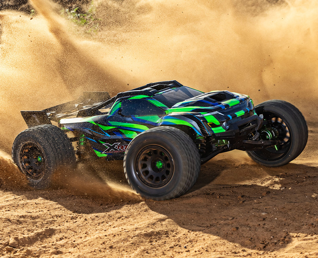 Traxxas XRT ULTIMATE Race Truck TQi TSM RTR Grön-X Limited Edition - 11