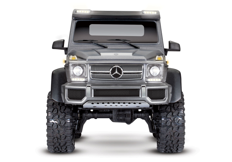 Traxxas TRX-6 Mercedes-Benz G63 AMG 6X6 TQi RTR Clipless Silver - 8