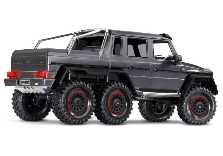 Traxxas TRX-6 Mercedes-Benz G63 AMG 6X6 TQi RTR Clipless Silver - 7