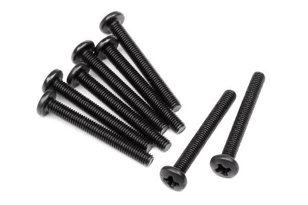 HPI HP110211 Binder Head Screw M3X25Mm (8Pcs)