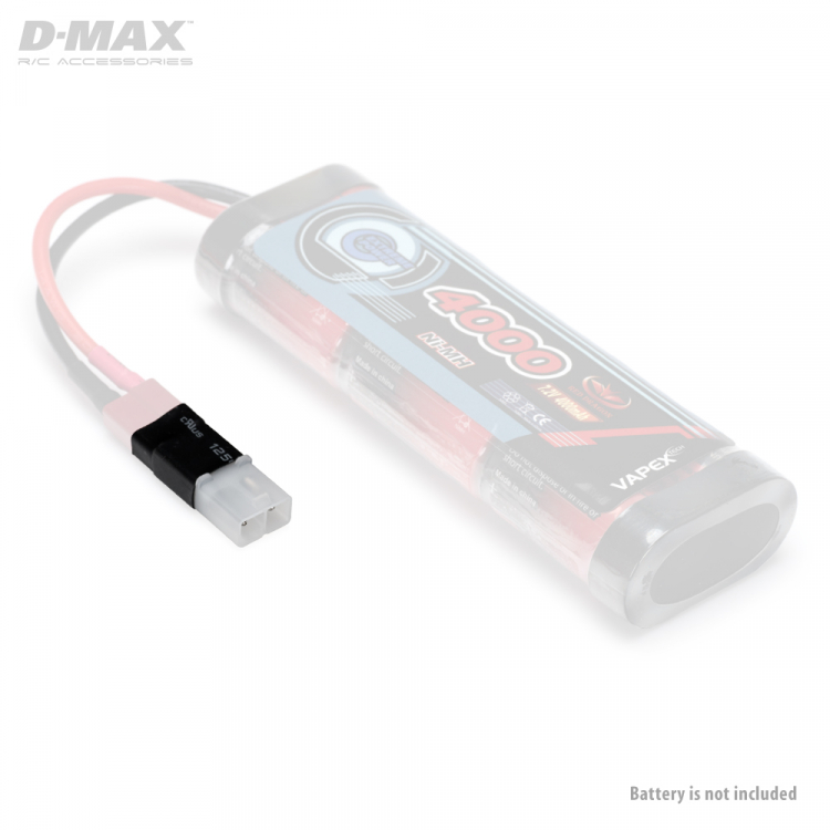 Dynomax B9843 D-Max B9843 Kontakt Adapter T-Plug (hane) - Tamiya (hane) - 3