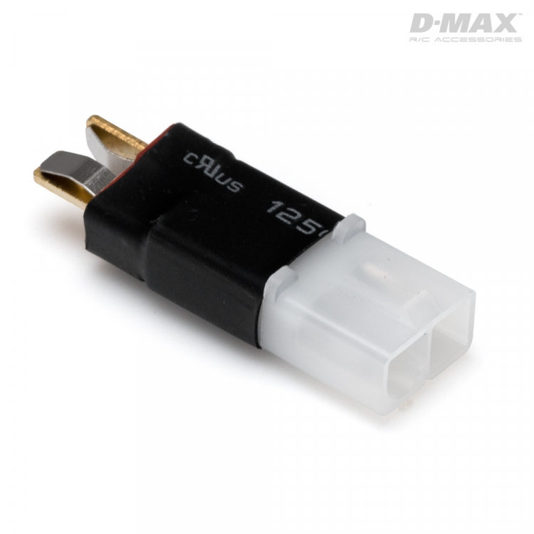 Dynomax B9843 D-Max B9843 Kontakt Adapter T-Plug (hane) - Tamiya (hane) - 7
