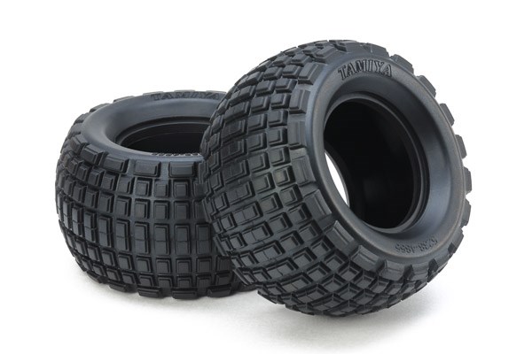 TAMIYA 54954 ST Block Rear Bubble Tires (Soft/2pcs.)