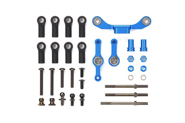 TAMIYA 54965 TT-02 Type-S Aluminum Steering Set (Long Tie-Rod)