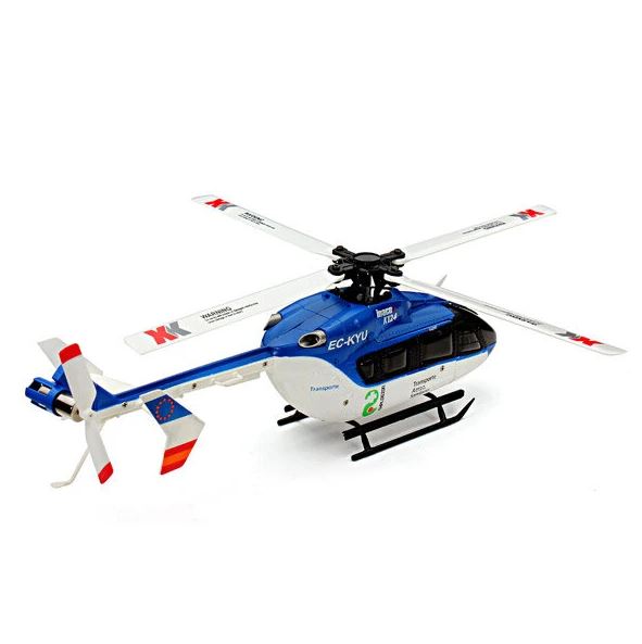 K 124-B, BNF 6CH Flybarless Three Blades Helicopter (mode 2) - 5