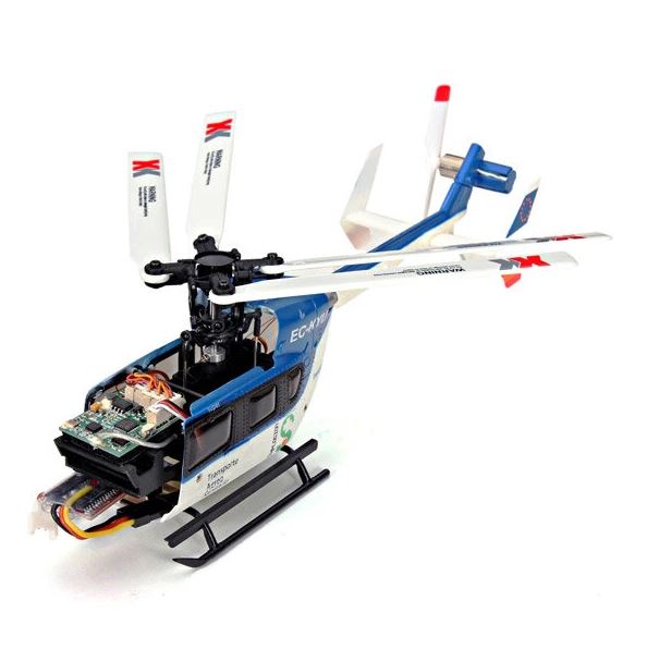 K 124-B, BNF 6CH Flybarless Three Blades Helicopter (mode 2) - 6