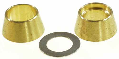 Brass Fan Collet Set