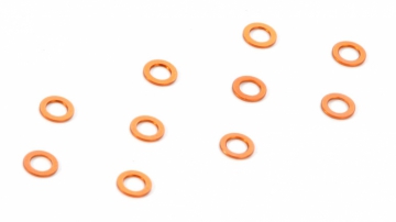 XRAY 47303142-O Shims Alu 3x5x0.5mm Orange (10)