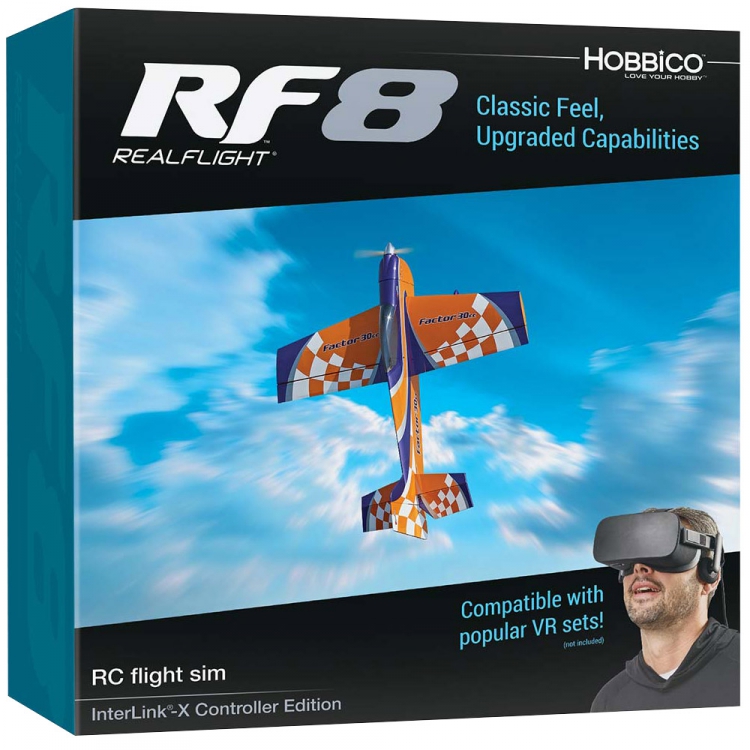 RealFlight G8 med Interlink-X Controller - 3