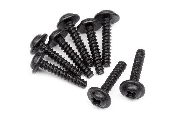 HPI HP111298 Tp. Flanged Screw M3X15Mm (8Pcs)