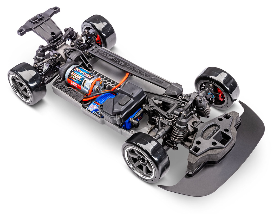 Traxxas 4-TEC Drift 2WD Nissan 240SX XL-5 TQi Red - 3