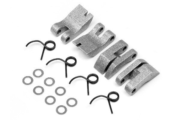HPI HP111350 Aluminum Quadra Clutch Shoe/Spring Set