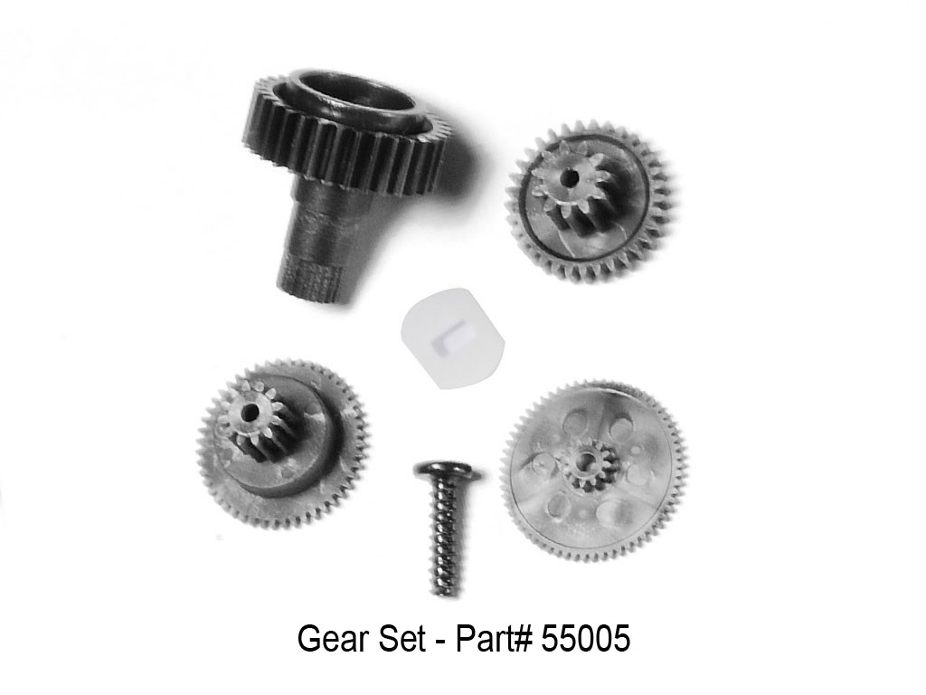 Hitec HS-5975/6975/7975HB KARBONITE  GEAR SET (w/o Ball Bearing)