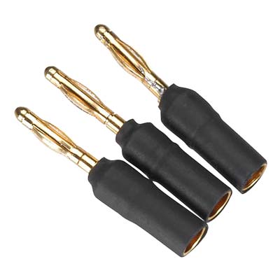 Great Planes Bullet Adapter 2mm Hane - 3,5mm Hona (3)*