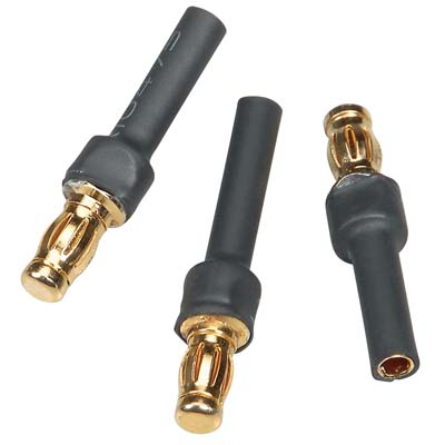 Great Planes Bullet Adapter 3,5mm Hane - 2mm Hona (3)*