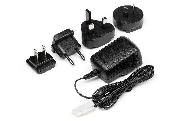 HPI HP111833 Ac Multi-Regional Charger 6 Cell Nimh Pack