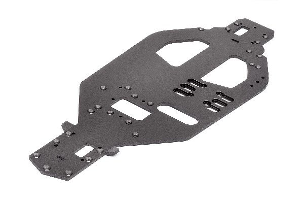 HPI HP112713 Main Chassis (Gunmetal)