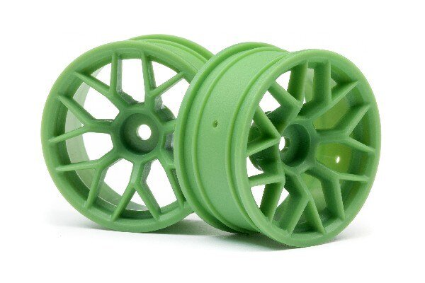 HPI HP112811 RTR Wheel 26Mm Green (6Mm Offset/2Pcs)