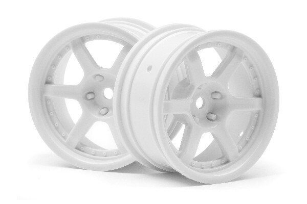 HPI HP112813 Hre C106 Wheel 26Mm White (6Mm Offset/2Pcs)