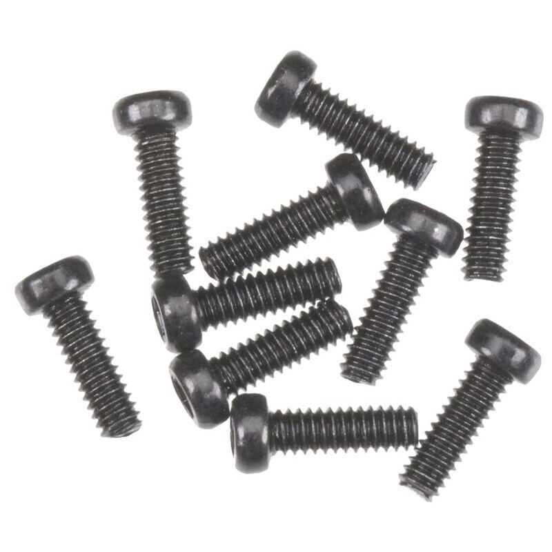 Axial AXA013 Cap Head M2x6mm Black Oxide (10)