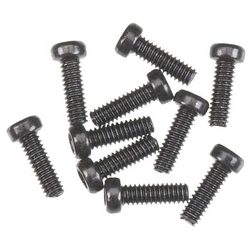 Axial AXA013 Cap Head M2x6mm Black Oxide (10)