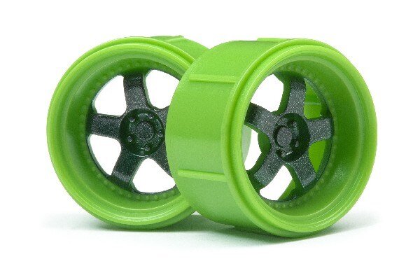 HPI HP112817 Work Meister S1 Wheel Green (Micro Rs4/4Pcs)